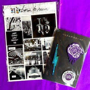 Urban Decay Born To Run Sticker and Patch Set